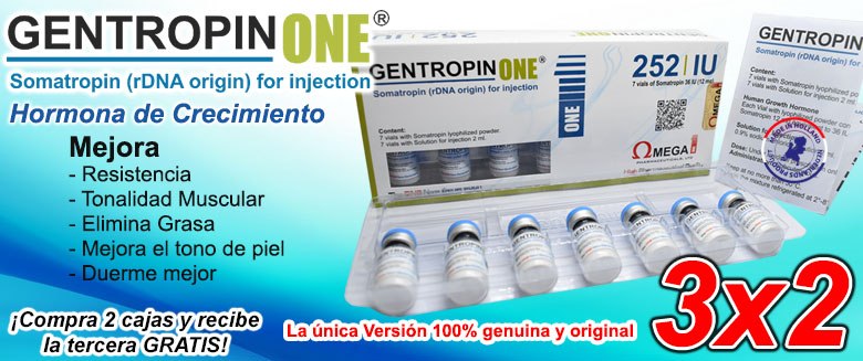 Gentropin ONE 252 UI ORIGINAL al 3X2!