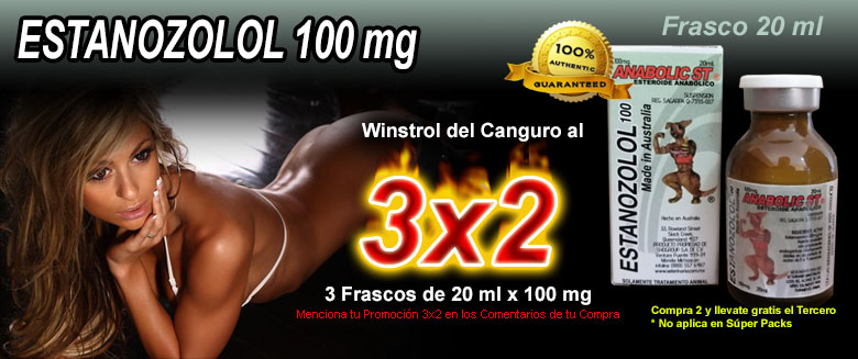 Winstrol Canguro 20 ml x 100 mg al 3x2!