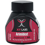 Arimidext - Anastrozol 1 mg x 30 tabs. XT Labs Original - Se incorpora el arimidext para anular la casi segura aromatización de la testosterona