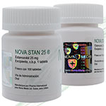 Nova Stan 25 Estanozolol Tabletas 25 mg. Nova Meds - Considerado tambien como winstrol en tableta proporciona el mismo efecto que el inyectable
