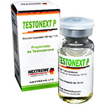 Testonext P 100 - Propionato de Testosterona 100 mg x 10 ml. NEXTREME LTD - Una de las mejores testosteronas de accion rapida en el mercado!